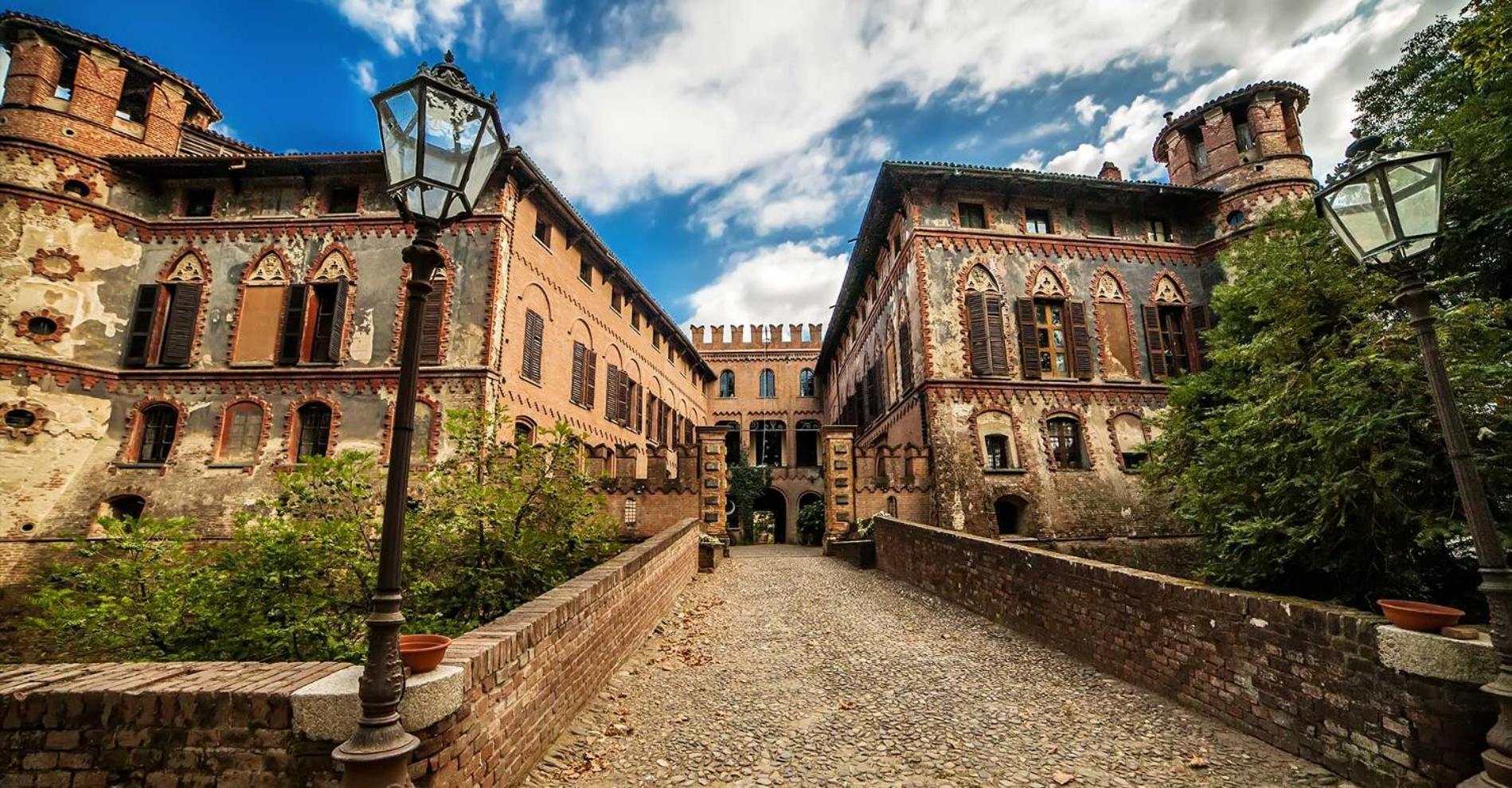 Castello Di Piovera Bagian luar foto