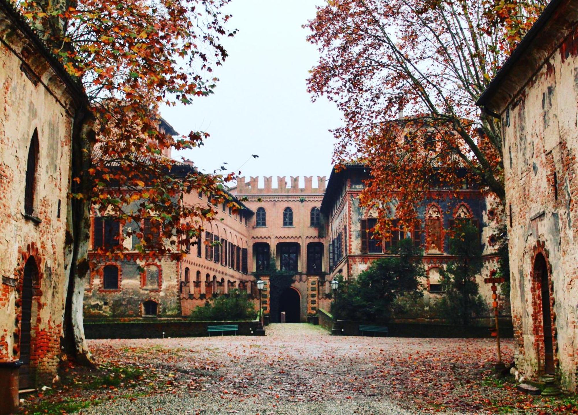 Castello Di Piovera Bagian luar foto